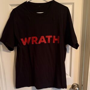 Black WRATH Short Sleeve Tee